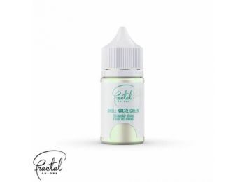 Kagylóhéj zöld selyemfényű airbrush ételfesték 30 ml