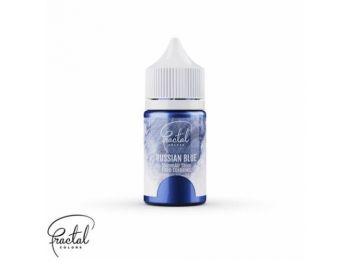 Orosz kék selyemfényű airbrush ételfesték 30 ml
