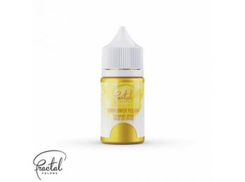 Napsugár sárga selyemfényű airbrush ételfesték 30 ml