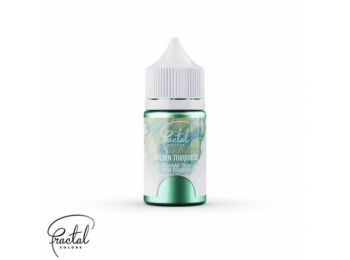 Arany türkiz selyemfényű airbrush ételfesték 30 ml