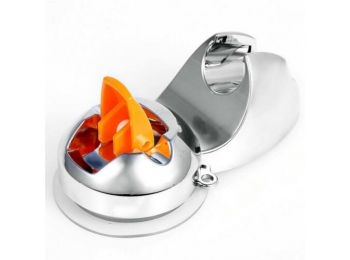 Krómozott zuhanyfej tartó tapadó koronggal