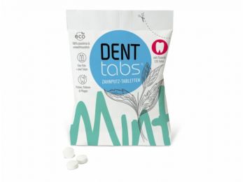 Denttabs fogtisztító tabletta fluoriddal 125db