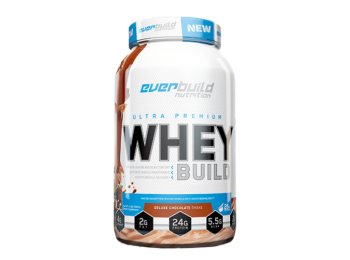 Ultra Premium Whey Build 908g Deluxe Chocolate Shake EverBuild Nutrition