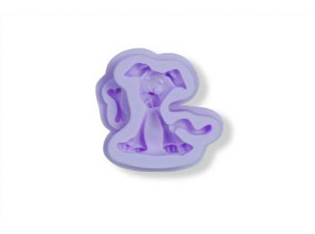 Kutya csonttal szilikon fondant forma