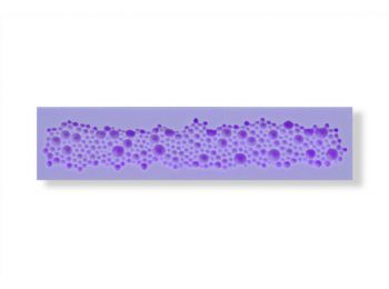 Buborékok szilikon fondant forma