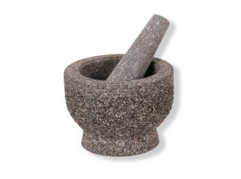 14 cm-es Perfect Home gránit mozsár és törő