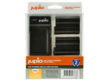 Nikon EN-EL19 2x Battery + USB Single Charger Kit Jupiotól