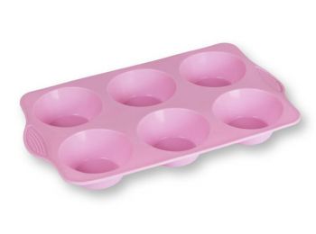 6 adagos szilikonos muffin sütőforma