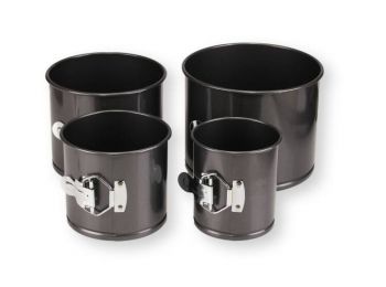 4 részes magas falú tortaforma készlet