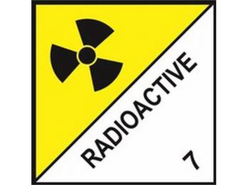 Radioaktív anyagok 7D - öntapadó, 300*300