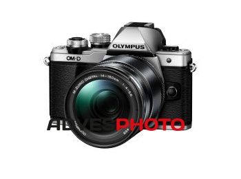 Olympus OM-D E-M10II 1415II KIT ezüst/fekete