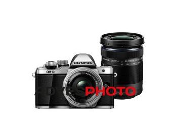 Olympus OM-D E-M10II Pancake DZK KIT ezüst/ezüst/fekete
