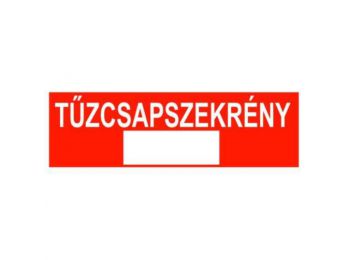 Tűzcsapszekrény - műanyag, 250*80