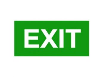 Exit - öntapadó, 300*150