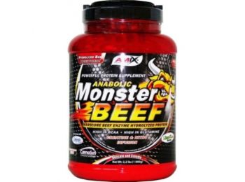 Anabolic Monster BEEF 90% Protein 1000g Vanilla-Lime AMIX Nu
