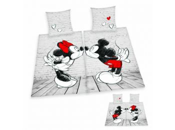 MINNIE ÉS MICKEY EGÉR LOVE Dupla ágynemű-garnitúra 2x13