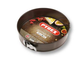 Pyrex Asimetria 26 cm-es tapadásmentes kapcsos tortaforma