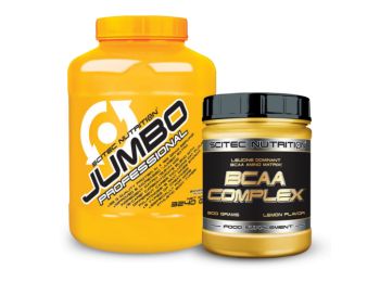 Jumbo Professional 3240g málna + BCAA Complex 300g Scitec N