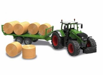 ﻿Távirányítású traktor vontatmánnyal (2,4 GHz, 1: