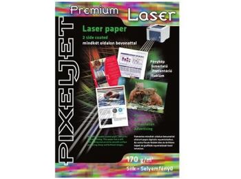 PixelJet Premium 170g/m2 selyemfényű fotópapír (A4)