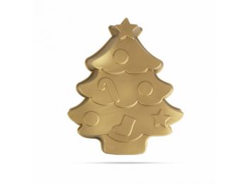 28*25 cm fenyőfa alakú karácsonyi szilikon sütőforma
