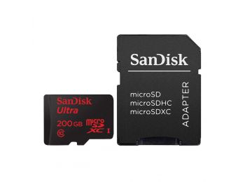 SanDisk  microSDXC™ Mobile Ultra™ memóriakártya 200GB,
