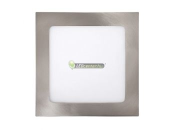 Rábalux LOIS 12W négyzet szatén króm LED mennyezeti lám