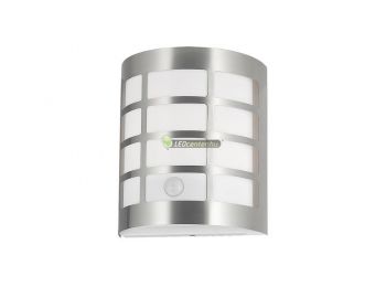 Rábalux SEVILLA inox kültéri fali lámpa 1xE27, IP44, moz