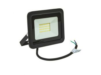 SpectrumLED NOCTIS LUX 2 IP65 fekete LED reflektor, fényvető, 30W/230V, melegfehér, 2évG