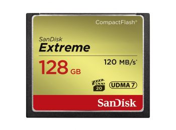 SanDisk Extreme CF memóriakártya 128GB (124095)