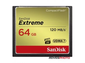 SanDisk Extreme CF memóriakártya 64GB (124094)