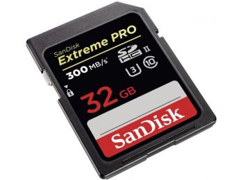 SanDisk Extreme Pro  SDHC/SDXC memóriakártya 32 GB (173373
