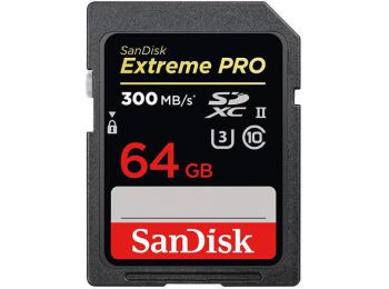 SanDisk Extreme Pro  SDXC™ memóriakártya 64 GB (173374)