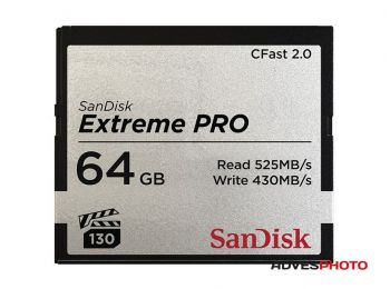 SanDisk Extreme Pro CFast™ 2.0 memóriakártya 64 GB (139791)