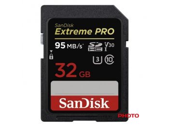 SanDisk Extreme PRO SDHC memóriakártya 32 GB (173368)