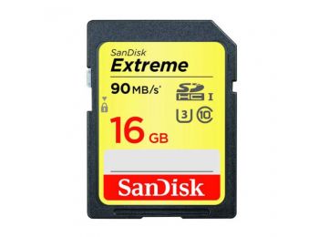 SanDisk Extreme SDHC memóriakártya 16 GB (139747)