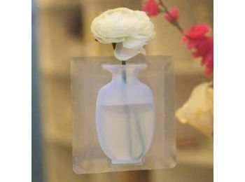 Öntapadós fali szilikon váza