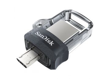 SanDisk Ultra Dual Drive m3.0 64GB Szürke & Ezüst 173385