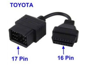 Toyota OBD 17 PIN átalakító Toyota diagnosztika