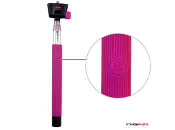 Selfie monopod beépített bluetooth távkioldóval és tele