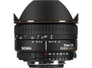 Sigma 15mm f/2.8 EX DG fisheye diagonal /Nikon/