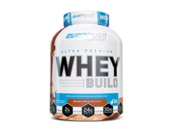 Ultra Premium Whey Build 2270g Deluxe Chocolate Shake EverBuild Nutrition