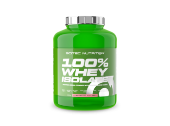 100% Whey Isolate 2000g eper-fehércsoki Scitec Nutrition