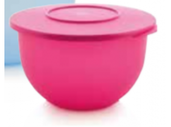 Új hullám közepes tál 2,5 L pink Tupperware