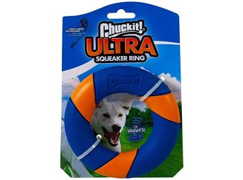 Chuckit! Ultra Squeaker Ring Gumigyűrű 1 db - Csipogó han