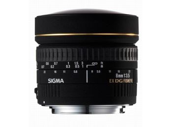 Sigma 8mm f/3.5 EX DG fisheye /Canon/
