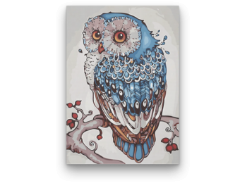 Bagoly - számfestő készlet