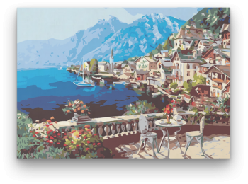 Bámulatos Kilátás - számfestő készlet