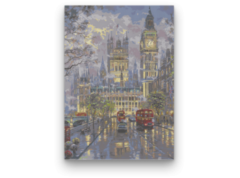 Big Ben London - számfestő készlet