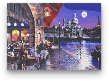 Esti Élet Velencében - számfestő készlet